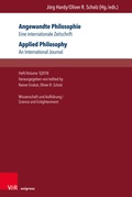 Cover: Angewandte Philosophie. Eine internationale Zeitschrift / Applied Philosophy. An International Journal - Brill Deutschland