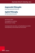 Cover: Angewandte Philosophie. Eine internationale Zeitschrift / Applied Philosophy. An International Journal - V&R unipress