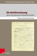 Cover: Die Antrittsvorlesung - V&R unipress