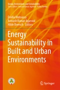 Cover: Energy Sustainability in Built and Urban Environments - Springer