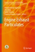 Cover: Engine Exhaust Particulates - Springer