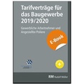 Cover: Tarifvertr&auml;ge f&uuml;r das Baugewerbe 2019/2020 - E-Book (PDF) - Rudolf M&uuml;ller Verlag