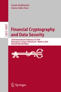 Cover: Financial Cryptography and Data Security - Springer