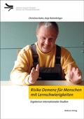 Cover: Risiko Demenz f&uuml;r Menschen mit Lernschwierigkeiten - Mabuse
