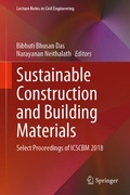 Cover: Sustainable Construction and Building Materials - Springer
