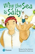 Cover: Bug Club Independent Fiction Year Two Lime Plus Why the Sea is Salty - Pearson Education Limited