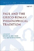 Cover: Paul and the Greco-Roman Philosophical Tradition - T.& T.Clark Ltd