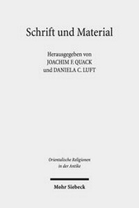 Abbildung von: Schrift und Material - Mohr Siebeck
