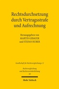 Bild: Rechtsdurchsetzung durch Vertragsstrafe und Aufrechnung - Mohr Siebeck