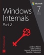 Cover: Windows Internals, Part 2 - Addison Wesley