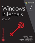 Cover: Windows Internals, Part 2 - Addison Wesley
