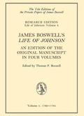 Cover: James Boswell's Life of Johnson - Yale University Press