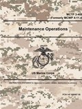 Cover: Maintenance Operations - MCTP 3-40E (Formerly MCWP 4-11.4) - Lulu.com
