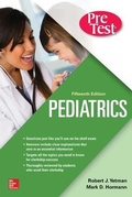 Cover: Pediatrics PreTest Self-Assessment And Review, Fifteenth Edition - McGraw-Hill Education