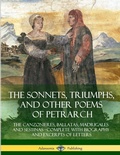 Cover: The Sonnets, Triumphs, and Other Poems of Petrarch - Lulu.com