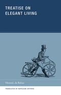 Cover: Treatise on Elegant Living - Wakefield Press