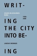 Cover: Writing the city into Being - Fourthwall Books