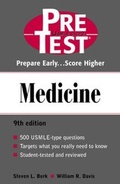 Cover: Medicine: PreTest Self-Assessment and Review - McGraw-Hill Education