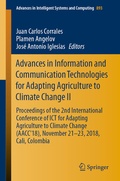 Cover: Advances in Information and Communication Technologies for Adapting Agriculture to Climate Change II - Springer