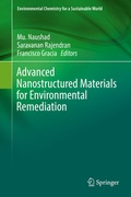 Cover: Advanced Nanostructured Materials for Environmental Remediation - Springer