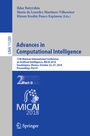 Cover: Advances in Computational Intelligence - Springer