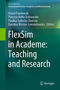 Cover: FlexSim in Academe: Teaching and Research - Springer