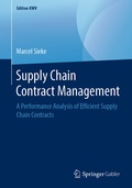 Cover: Supply Chain Contract Management - Springer Gabler