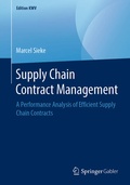 Cover: Supply Chain Contract Management - Springer Gabler