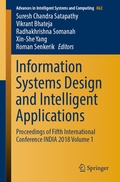 Cover: Information Systems Design and Intelligent Applications - Springer