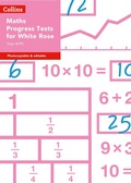 Cover: Year 4/P5 Maths Progress Tests for White Rose - Collins