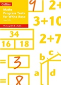 Cover: Year 2/P3 Maths Progress Tests for White Rose - Collins