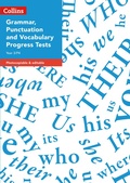 Cover: Year 3/P4 Grammar, Punctuation and Vocabulary Progress Tests - Collins