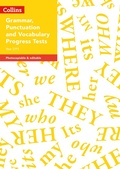 Cover: Year 2/P3 Grammar, Punctuation and Vocabulary Progress Tests - Collins