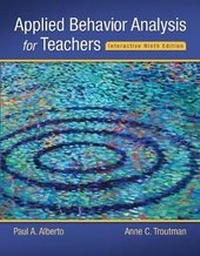 Enlarge image Cover: Applied Behavior Analysis for Teachers Interactive Ninth Edition, Loose-Leaf Version - Pearson