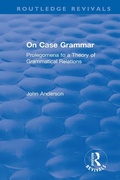 Cover: On Case Grammar - Routledge