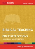 Cover: Holy Habits Bible Reflections: Biblical Teaching - BRF (The Bible Reading Fellowship)