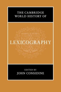Abbildung von: The Cambridge World History of Lexicography - Cambridge University Press