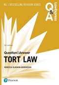 Cover: Law Express Question and Answer: Tort Law, 5th edition - Pearson Education Limited