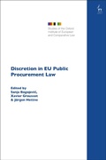 Cover: Discretion in EU Public Procurement Law - Hart Publishing