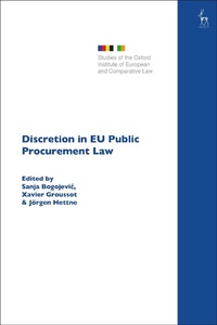 Abbildung von: Discretion in EU Public Procurement Law - Hart Publishing