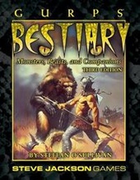 Enlarge image Cover: Gurps Bestiary - Steve Jackson Games Incorporated