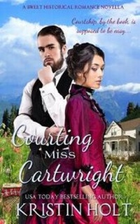 Enlarge image Cover: Courting Miss Cartwright - Kristin Holt LC