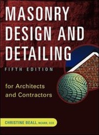 Enlarge image Cover: Masonry Design and Detailing - McGraw-Hill Professional