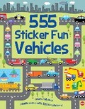 Cover: 555 Sticker Fun - Vehicles Activity Book - Two Windmills Limited