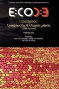 Cover: Emergence, Complexity & Organization 2008 Annual - ISCE Publishing