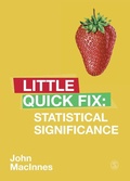 Cover: Statistical Significance - SAGE Publications Ltd