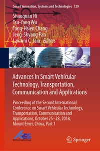 Enlarge image Cover: Advances in Smart Vehicular Technology, Transportation, Communication and Applications - Springer