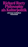 Cover: Philosophie als Kulturpolitik - Suhrkamp