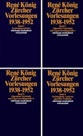 Cover: Z&uuml;rcher Vorlesungen (1938-1952) - Suhrkamp