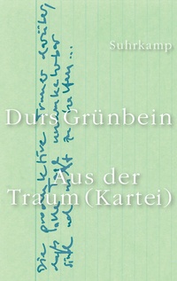Abbildung von: Aus der Traum (Kartei) - Suhrkamp
